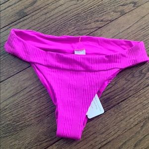 Pink bikini bottom